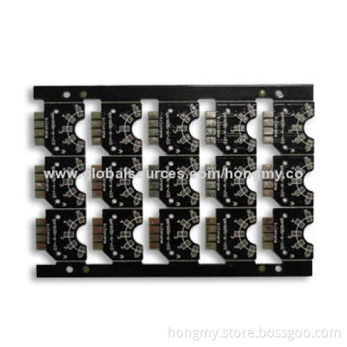 Two-layer PCB with Minimum Hole Size of 0.2mm